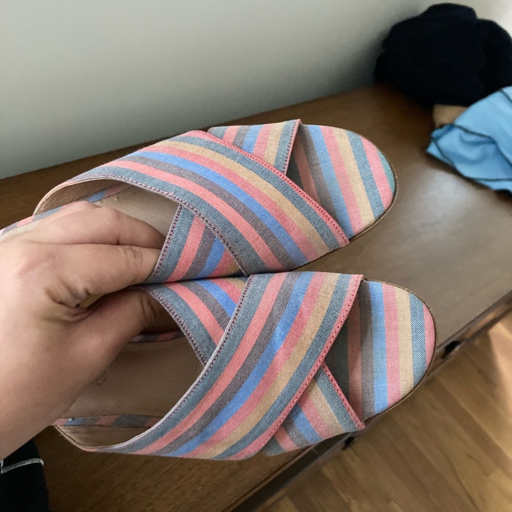 Madewell Ruthie Crisscross Sandal Mules